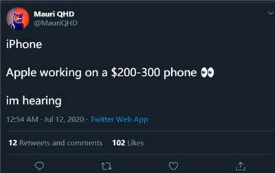 蘋果千元機(jī)來了！蘋果千元機(jī)上市時(shí)間曝光